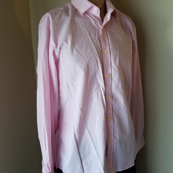 The Savile Row Co. London Pink Button Up Shirt - Picture 5 of 8